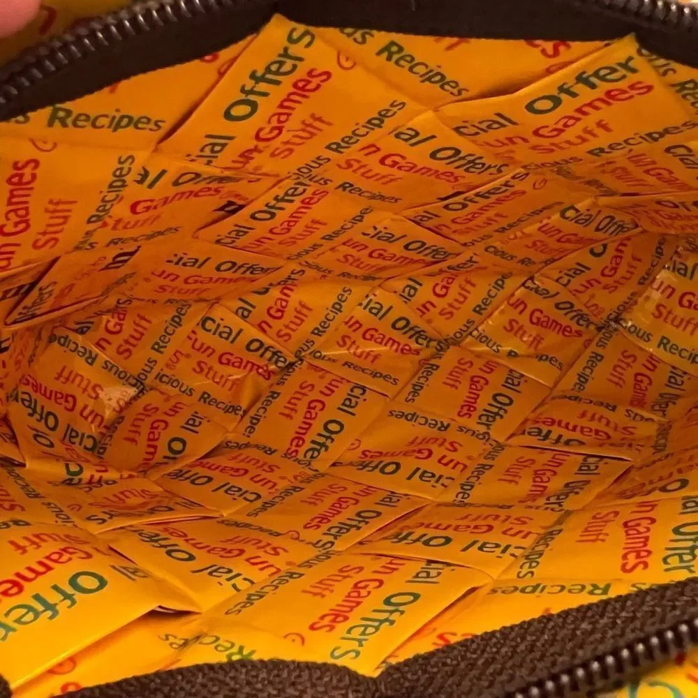 Mitz M&Ms Candy Wrapper Zippered Clutch